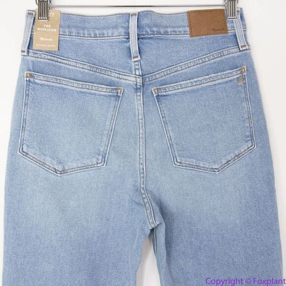NEW Madewell The Momjean‎ in Austrey Wash: Ripped Edition, 27 - Picture 7 of 14
